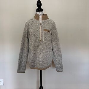 The North Face Gray and Brown Pullover